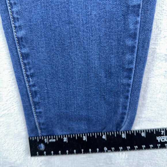 Paige Hoxton Ankle Jeans Medium Wash Denim Mid Rise Womens Blue Size 28 - Picture 10 of 11